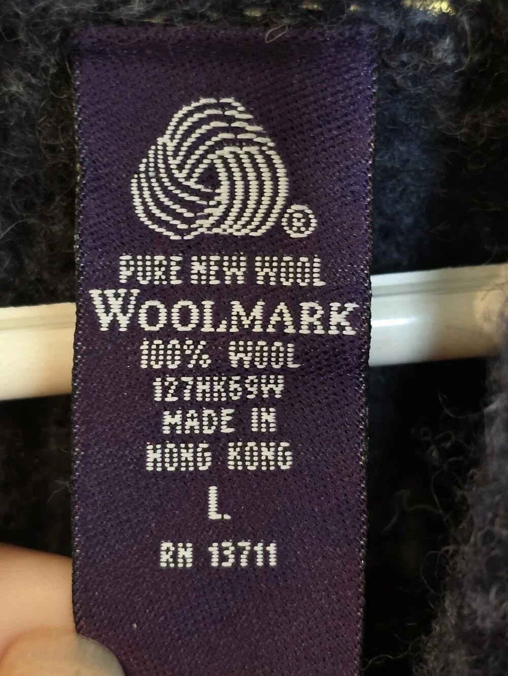 Woolmark comfortable shawl